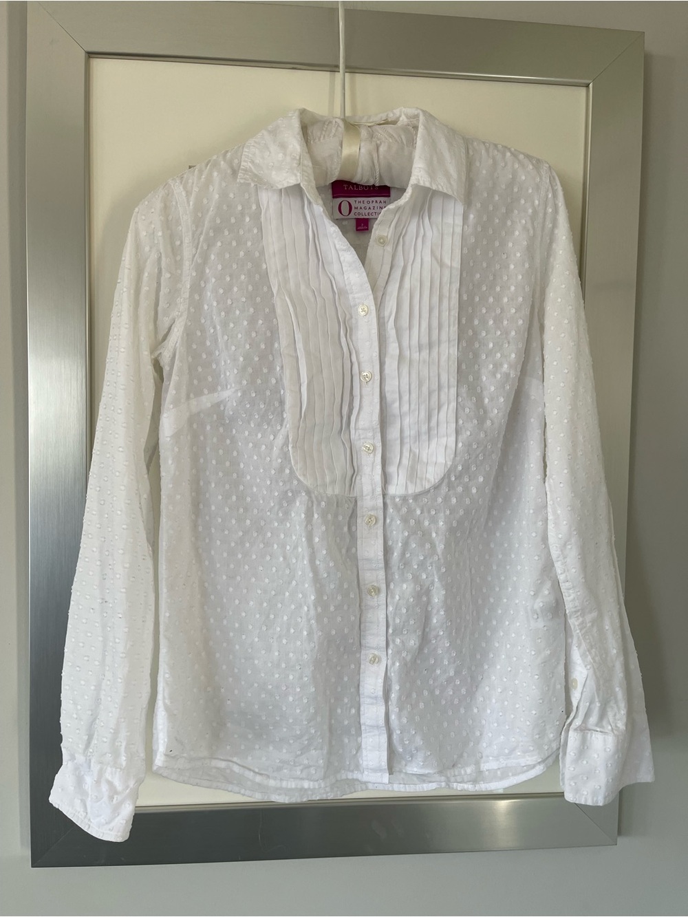 Talbots The Oprah Magazine Collection.White button-down shirt